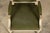 Early 20th Century French Louis XVI Style Painted Armchair in Olive Green For Sale - Image 4 of 18