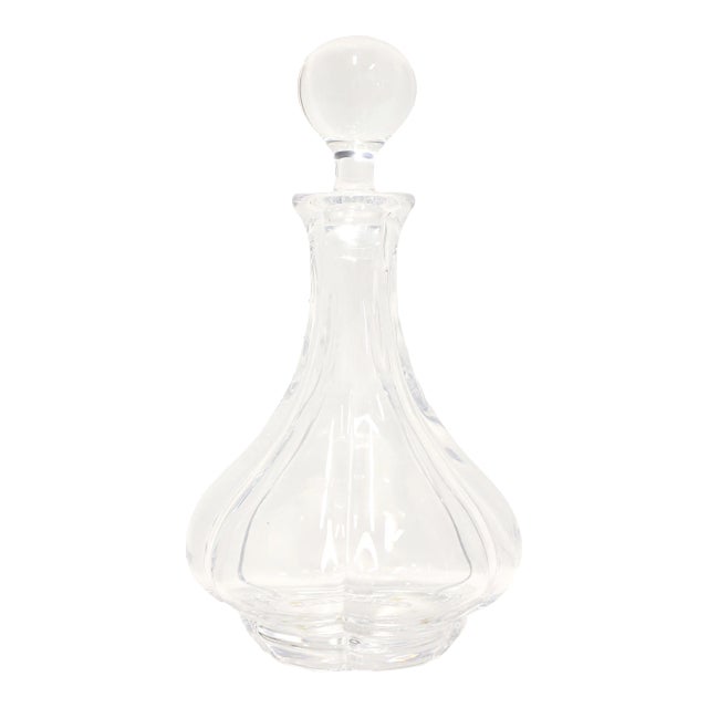 Cristal De Sevres France Fine Crystal Decanter For Sale