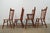Vintage Tell City Early American Colonial Solid Wood Dining Chairs (Set of 8) For Sale - Image 13 of 17