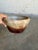 Studio Ceramic Light Brown Gradient Bowl 1960s Mid-Century Modern For Sale - Image 4 of 10