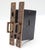 Antique Aesthetic style pocket door mortise locks with an antique finish. No key is included. Made by Barrows Lock. The...