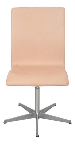 Oxford Chair in Leather by Arne Jacobsen, 1985