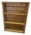 Vintage MCM Bamboo Shelf Boho Book Shelf For Sale