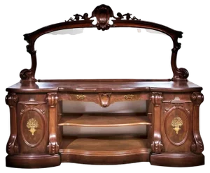 English Victorian Sideboard, 19th Century