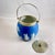 Early 20th Century Wedgwood Royal Blue Jasperware Biscuit Barrel For Sale - Image 5 of 12