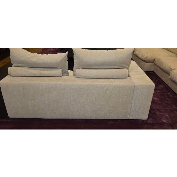 Beige Flexform Ground Piece Sofa For Sale - Image 8 of 18