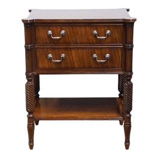 Ethan Allen Newport Collection Mahogany Traditional Style 25" Melville Nightstand 34-5406 For Sale