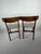 Danish Teak Dining Chairs, 1960s, Set of 2 For Sale - Image 4 of 9