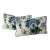 Thibaut Pasadena in Blue and Green Lumbar Pillows - Pair For Sale