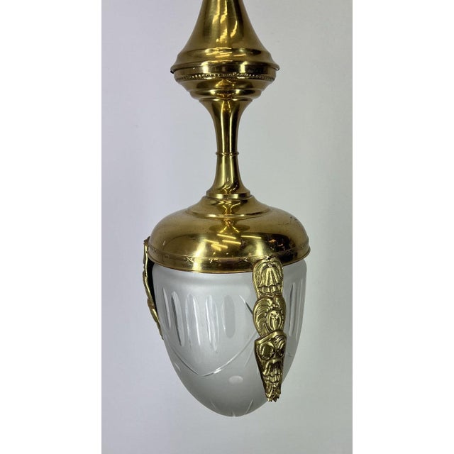 Pendant Lamp in Brass For Sale - Image 6 of 12