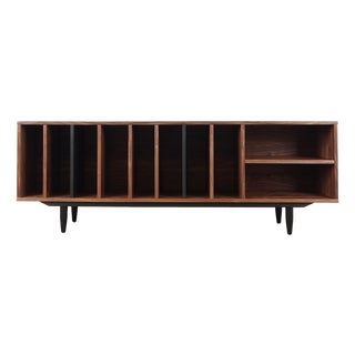 Scandinavian Walnut Sideboard For Sale