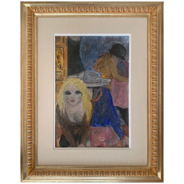 Tavern captures the hushed, convivial atmosphere of an old world tavern, Paoli's loose, confident brushwork building...