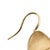 Early 21st Century Marco Blcego Lunaria 18k Yellow Gold Petal Brushed Drop Dangle Earrings, A Pair For Sale - Image 5 of 8