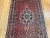 Textile Vintage Persian Bidjar Gallery Rug, Hand-Knotted Wool, Geometric Medallion Pattern, Red & Navy, 5’ X 9’ For Sale - Image 7 of 12