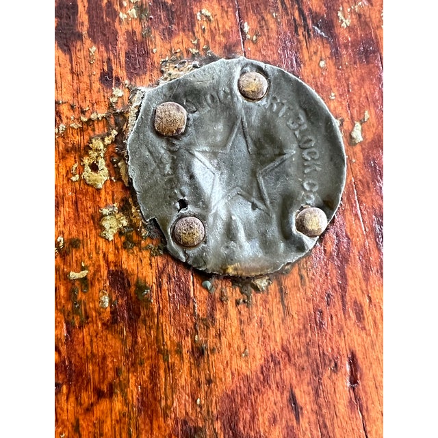 Vintage Marine Pulley Block Lamp For Sale - Image 4 of 9
