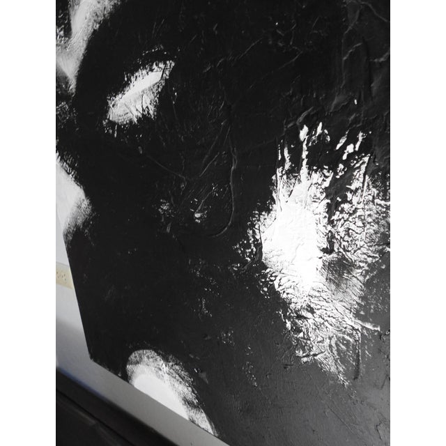 Large-Scale 1980s Abstract Mixed-Media Painting "Trap 17" by Cat Conner For Sale - Image 10 of 15