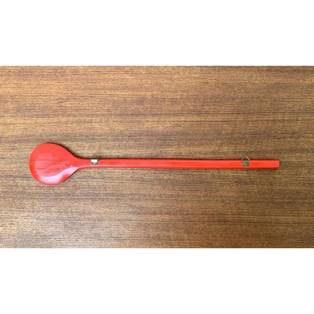 Vintage Swedish Dala Style Cooking Spoon For Sale - Image 10 of 15