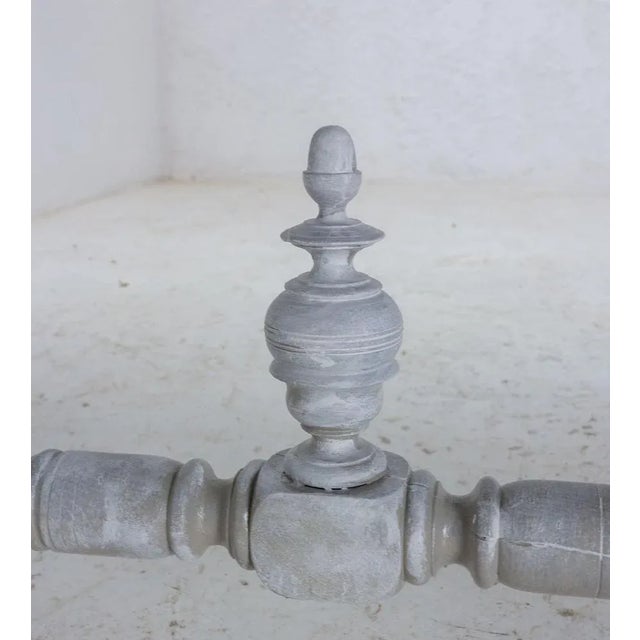 19th Century French Louis XIII Oak Writing Table For Sale - Image 3 of 13