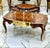 Rococo Monumental French Rococo Coffee Table With Marquetry Inlay & Gilded Bronze Mounts For Sale - Image 3 of 3
