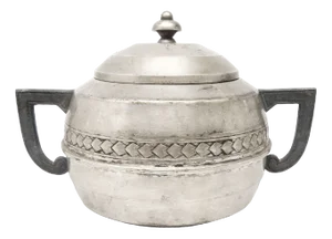 Art Deco Sugar Bowl from Orrefors, Belgium, 1930s