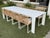 White Harbour Outdoor Hayden Dining Table + Loop Rattan Dining Chairs, Set For Sale - Image 8 of 12
