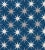Traditional Sample - The House of Scalamandré Star Power Fabric, Navy For Sale - Image 3 of 3