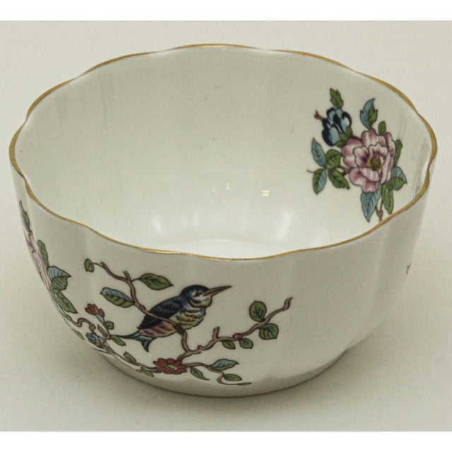 Vintage Aynsley Fine English Bone China Small Serving Bowl For Sale - Image 9 of 12