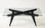 1960's Gio Ponti Style Modernist Ebonized Mahogany Coffee Table For Sale - Image 10 of 12