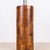 Mid 20th Century Tall Wood Block Column Lamp With Linen Shade by Amter Craft For Sale - Image 4 of 7