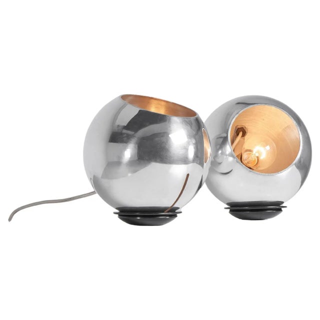 Vintage 586 Table Lamps by Gino Sarfatti for Arteluce, 1962, Set of 2 For Sale - Image 12 of 12