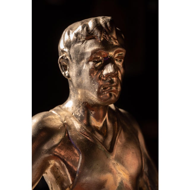 C. 1966 Aluminum Armco Iron Man Statue For Sale In Chicago - Image 6 of 10