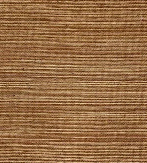 The House of Scalamandre Organic Sisal Wallcovering, Wineberry