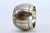 Silver Napkin Ring with Kite-Shaped Bands and Beaded Edges For Sale - Image 4 of 7
