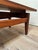 Brown 1950s Mid Century Floating Coffee Table, Model T621 Style Bench For Sale - Image 8 of 12