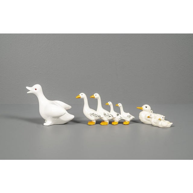 White Family Porcelain Ducks, 1970s, Set of 3 For Sale - Image 6 of 13