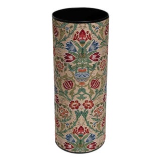 Morris Stems Tapestry Umbrella Stand For Sale