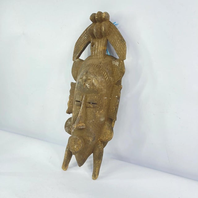 Early 20th Century Senufo Kpelie Mask Côte d'Ivoire For Sale - Image 4 of 7