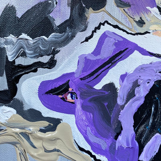 Original Contemporary "Private Eyes" Painting by Lee Ten Hoeve For Sale In New York - Image 6 of 7