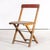 Beech Folding Chair, 1960s For Sale - Image 4 of 10