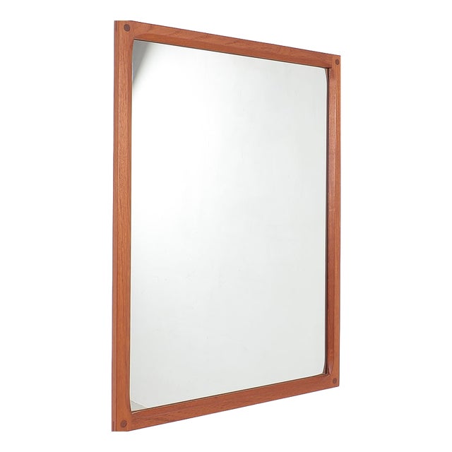 Model 164 Mirror in Teak by Kai Kristiansen for Aksel Kjersgaard, 1960s For Sale