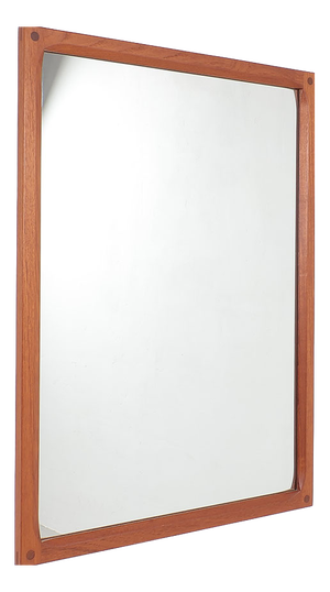 Model 164 Mirror in Teak by Kai Kristiansen for Aksel Kjersgaard, 1960s
