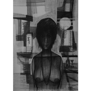 Sacha Chimkevitch, Nude Woman of the Night, Pastel For Sale