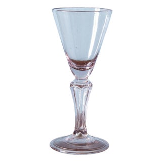 Antique French Purple Wine Glass, 1700s For Sale