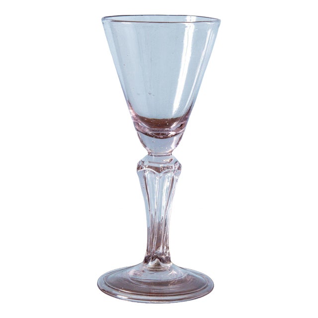 Antique French Purple Wine Glass, 1700s For Sale