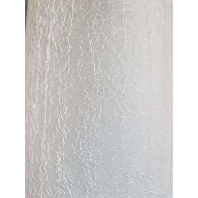 Mid-Century Pendant Lights in Brass and Clear Crackled Glass, 1950s, Set of 2 For Sale - Image 10 of 16