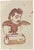 Watercolor on paper. Hand signed in the lower center. Very good condition. This piece is attributed to the mentioned...