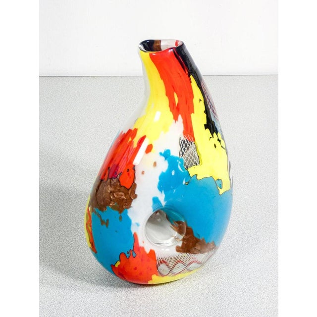 Oriente Vase by Dino Martens for A. Toso., 1950s For Sale - Image 13 of 17