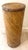 Wood Crespi Style Split Reed Tall Pedestal For Sale - Image 7 of 8