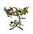 A charming, vintage tole centerpiece. Features an iron, twig form base intertwined with leaves, strawberries and blossoms....