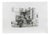 Giuseppe Malandrino, Fountain of the Turtles, 1970s, Etching For Sale